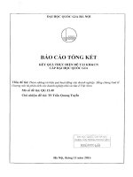 Tham nhũng và hiệu quả hoạt động của doanh nghiệp bằng chứng kinh tế lượng mới từ phân tích các doanh nghiệp nhỏ và vừa ở việt nam 