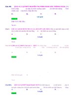 D02   tính khoảng cách bằng phương pháp thể tích   muc do 1 