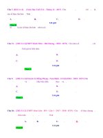 D01   tính giá trị biểu thức chứa lôgarit   muc do 2 