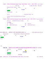 D06   hỏi tổng hợp về các khái niệm   muc do 2 