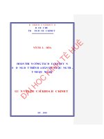 Hoàn thiện công tác đấu giá quyền sử dụng đất trên địa bàn thị xã quảng trị, tỉnh quảng trị 