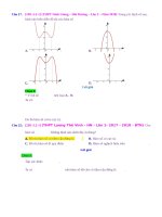 D02   nhận dạng 3 đồ thị thường gặp (biết hàm số)   muc do 1 