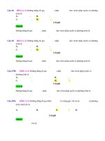 D02   PT đường thẳng qua 1 điểm và có 1 VTPT   muc do 1 