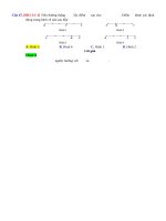 D01   đẳng thức véctơ không dùng tính chất trung điểm, trọng tâm   muc do 1 