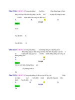 D07   bài toán toạ độ các loại về p đd (có sử dụng p đx)   muc do 2 