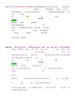 D14   điểm thuộc mặt cầu thỏa đk   muc do 4 