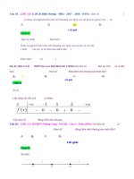 D04   xét tính đơn điệu của hàm số (biết y, y’)   muc do 3 