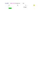 D23   bài toán tổng hợp trong tam giác liên quan đến các dạng khác   muc do 2 