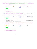 D08   điều kiện để hàm số có cực trị tại xo (cụ thể)   muc do 3 