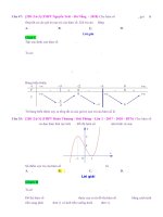 D06   tìm cực trị, điểm cực trị (biết y,y’)   muc do 3 