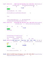 D11   đường thẳng nối 2 điểm cực trị (đồ thị hàm số bậc ba)   muc do 2 