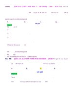 D04   bài toán tham số   muc do 2 