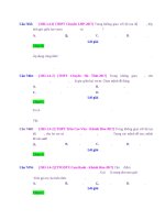 D04   bài toán về tích vô hướng, góc và ứng dụng   muc do 2 