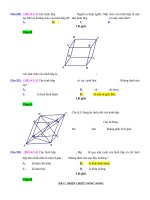 D03   đọc hình vẽ (giao tuyến, giao điểm, thiết diện)   muc do 2 