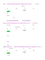 D10   nguyên hàm có điều kiện (dùng đổi biến)   muc do 3 