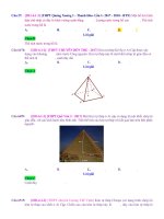 D01   toán thực tế hình học không gian   muc do 2 