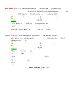 D05   phương trình ảnh, tạo ảnh của đường tròn qua p TT   muc do 3 