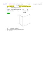 D13   QH VG trong hình lăng trụ đứng (không đều)   muc do 1 