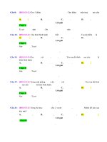 D03   xác định toạ độ điểm, toạ độ véctơ   muc do 2 