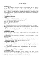 Bệnh học và điều trị Áp xe phổi