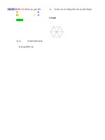 D03   đẳng thức véctơ giải bằng quy tắc 3 điểm (có đổi véctơ)   muc do 3 