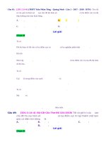 D14   điều kiện hình học về tam giác cực trị (hàm trùng phương)   muc do 4 