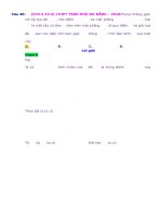 D10   PTMC biết tâm thuộc mặt phẳng, thỏa đk   muc do 4 