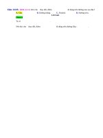 D02   nhận dạng phương trình đường elip   muc do 3 