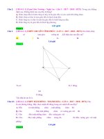 D01   câu hỏi lý thuyết về hai mặt phẳng vuông góc   muc do 1 