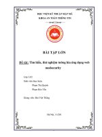 Tìm hiểu, thử nghiệm tường lửa ứng dụng web modsecurity