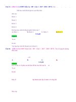 D01   tính giá trị biểu thức chứa lôgarit   muc do 3 