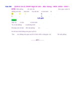 D14   điểm thuộc mặt cầu thỏa đk   muc do 2 