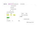 D04   sự cùng phương, cùng hướng của 2 véctơ   muc do 3 