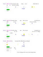 D04   tính TVH của hai véctơ bằng định nghĩa, tính chất   muc do 3 