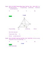 D03   khối chóp đều   muc do 2 