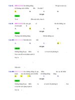 D13   tính khoảng cách từ 1 điểm đến 1 đường thẳng   muc do 3 