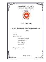 Tìm hiểu các cơ chế mã hóa dữ liệu trên cloud