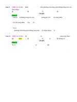 D02   PT đường thẳng qua 1 điểm và có 1 VTPT   muc do 3 