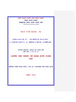 Nâng cao chất lượng tiêm chủng dịch vụ tại trung tâm y tế dự phòng tỉnh thừa thiên huế 