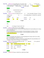 D01   câu hỏi lý thuyết về hai mặt phẳng vuông góc   muc do 2 