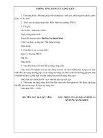 SKKN Phương pháp bồi dưỡng học sinh giỏi phần nguyên phân, giảm phân và thụ tinh