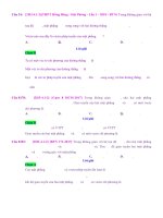 D01   tìm VTPT, các vấn đề về lý thuyết   muc do 2 