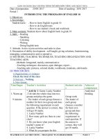 giáo án tiếng anh thí điểm lớp 10 năm học 2017  2018 (4 cột)