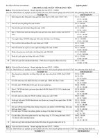 BÀI TẬP KẾ TOÁN TÀI CHÍNH 1