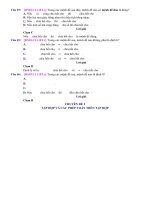 MỆNH đề và MỆNH đề CHỨA BIẾN   BT   muc do 3 