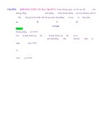 D08   góc giữa đường thẳng và mặt phẳng   muc do 3 