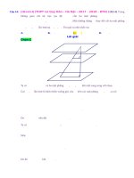 D09   khoảng cách từ 1 điểm đến 1 mặt phẳng   muc do 4 