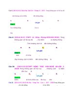 D10   khoảng cách từ 1 điểm đến 1 đường thẳng   muc do 2 