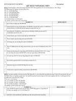 BÀI TẬP KẾ TOÁN TÀI CHÍNH 1