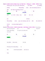 D16   toán max min liên quan đến mặp phẳng   muc do 3 